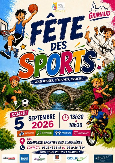 FÊTE DES SPORTS SAMEDI 05/09